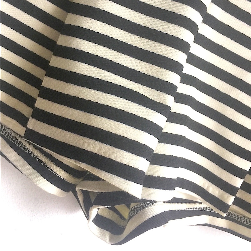 FREE PEOPLE Stripe Ponte Shorts - Picture 8 of 11